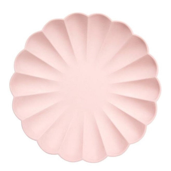 Pink Compostable Large Plates (8 pack) – Ruby Rabbit
