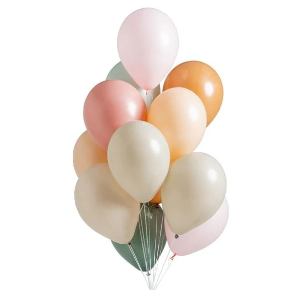 Sage & Pink Balloon Set (12 pack)