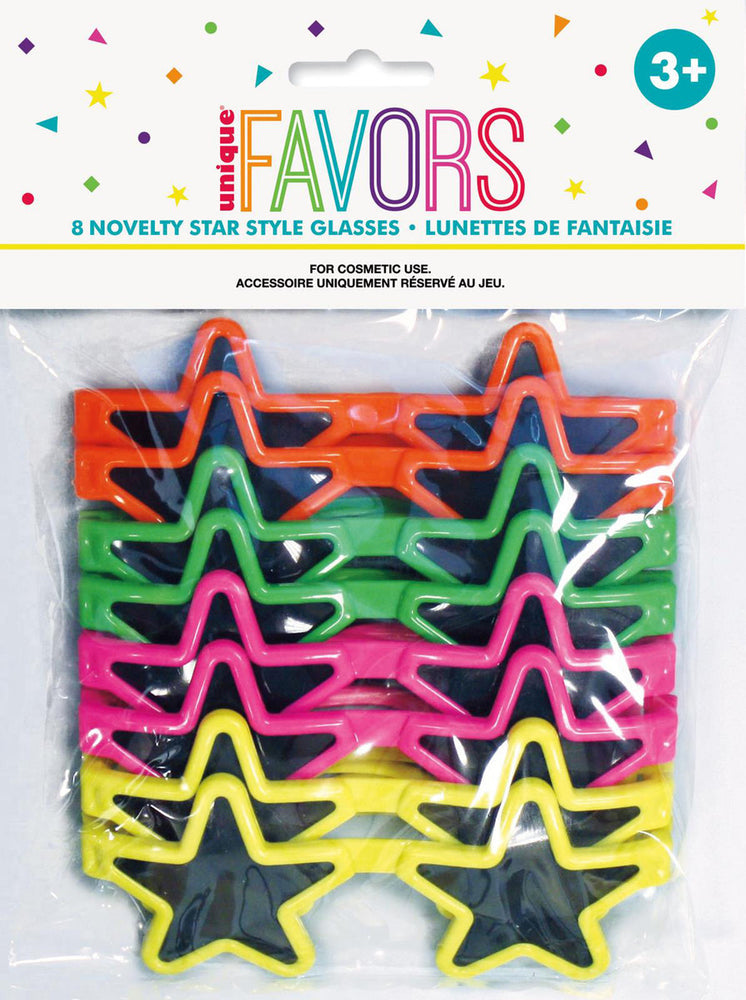 Kids Star Glasses (8 pack)