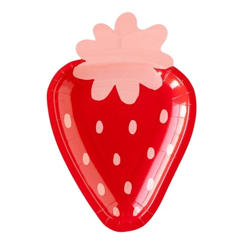 Strawberry Plates (8 pack)