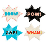 Superhero Zap Plates (8 pack)