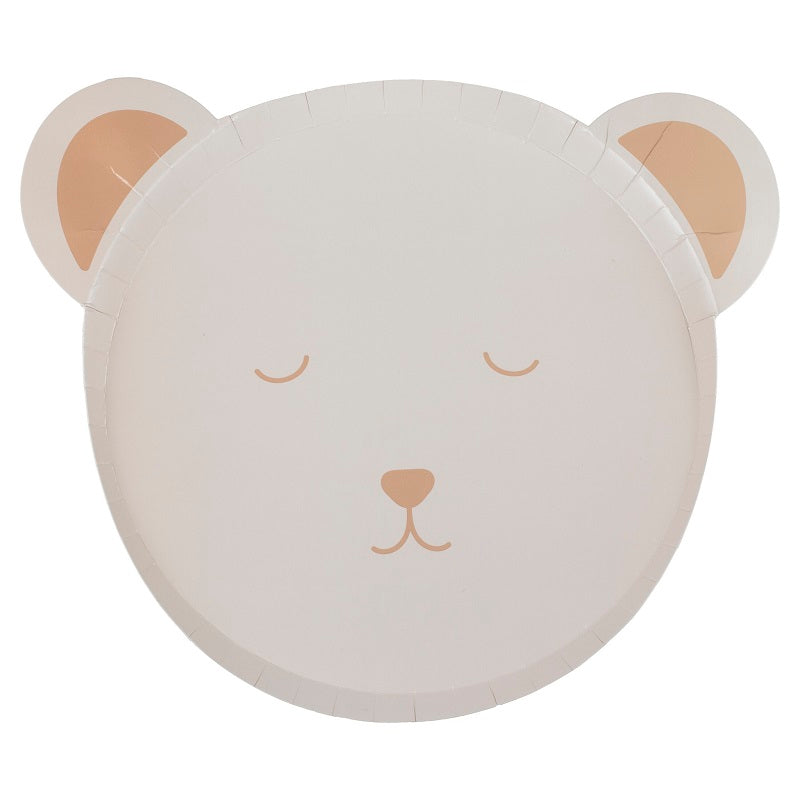 Teddy Bear Plates (8 pack)