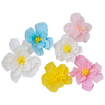 Pastel Tissue Paper Flowers (6 pack)