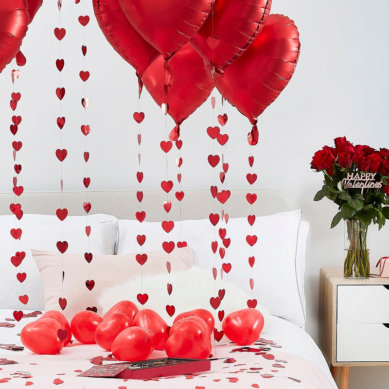 Red Heart Balloons & Tails (15 pack)