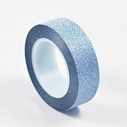 Blue Glitter Washi Tape (10m)