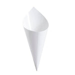 White Snack & Confetti Cones (20 pack)