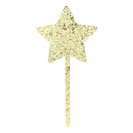 Gold Star Cake Topper