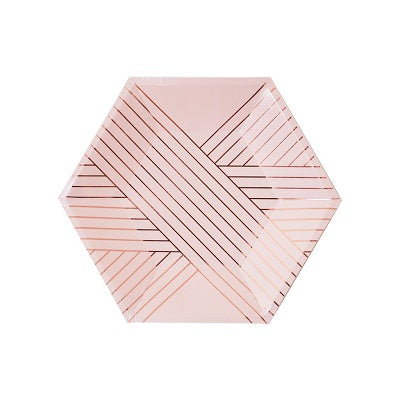 Amethyst Pink Dessert Plates (8 pack)