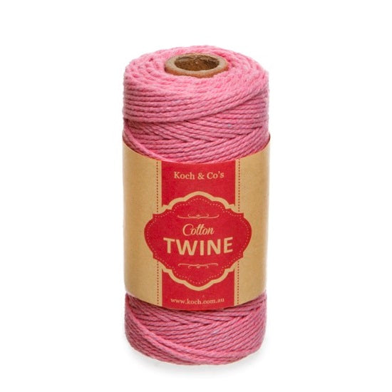 Pink Bakers Twine (100m)