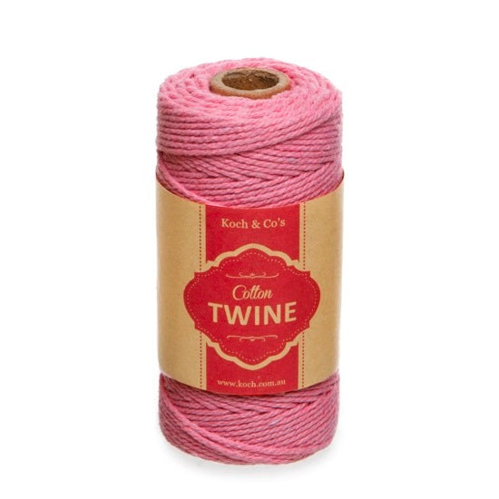 Pink Bakers Twine (100m) – Ruby Rabbit