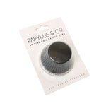 Metallic Black Cupcake Cases (50 pack)