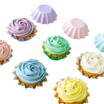 Pastel Mix Bloom Baking Cups (24 pack)