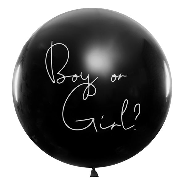 Gender Reveal Jumbo Confetti Balloon - Boy