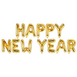 Gold 'HAPPY NEW YEAR' Balloons