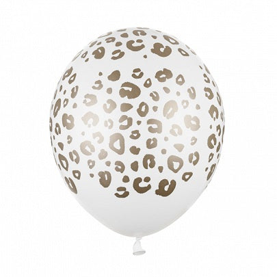 Leopard 30cm Balloons (5 pack)