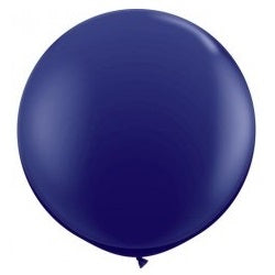 Navy Blue Giant 90cm Round Balloon