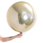 White Gold Balloon Ball (2 sizes)