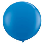 Dark Blue Giant 90cm Round Balloon