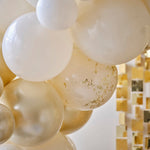 Champagne Noir Balloon Garland Kit