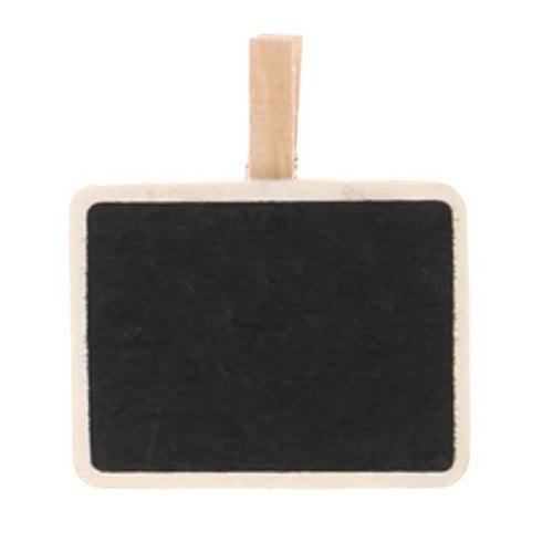 Mini Blackboard Clip Tag