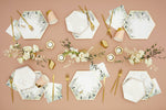 White Botanicals Plates (8 pack)
