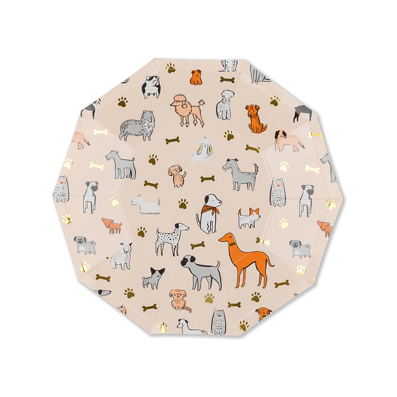 Bow Wow Dessert Plates (8 pack)