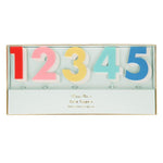 Rainbow Number Cake Toppers (10 pack)