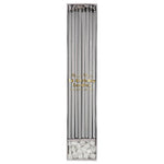 Silver Long Candles (16 pack)