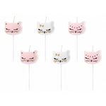 Cat Candles (6 pack)