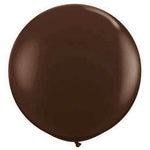 Chocolate Brown Giant 90cm Round Balloon