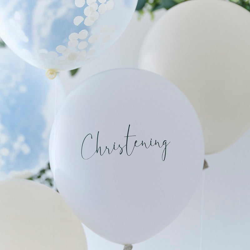 Christening Balloons (5 pack)