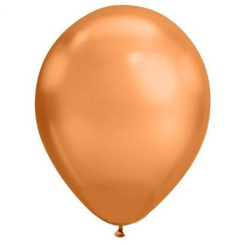 Metallic Chrome Standard 28cm & 18cm Mini Balloons (5 pack)