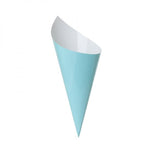 Pastel Blue Snack Cones (10 pack)