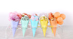 Pastel Lilac Snack Cones (10 pack)
