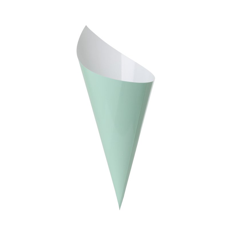 Mint Green Snack Cones (10 pack)