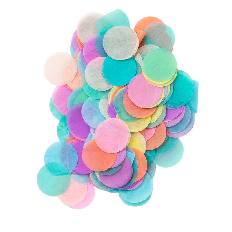 Colorful Paper Garland Circle Dots Party Hanging Rainbow - Temu