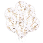 INFLATED Rose Gold Confetti Balloon Bouquet (PICKUP)