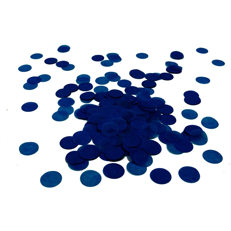 Navy Blue Confetti