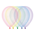 Crystal Pastel Standard 30cm Balloons (5 pack)