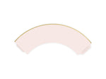 Blush & Gold Cupcake Wrappers (6 pack)