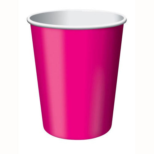 Hot Pink Party Cups (24 bulk pack)