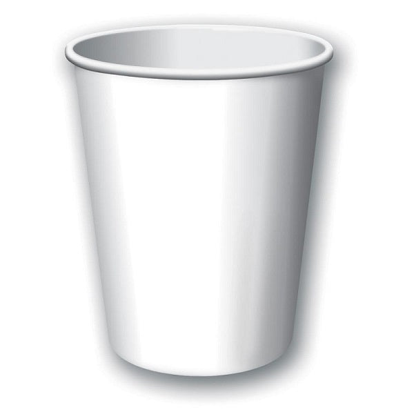 White Party Cups (24 bulk pack)