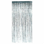 Silver Metallic Curtain (90cm)