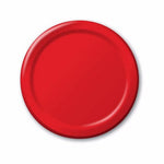 Red Dessert Plates (24 bulk pack)