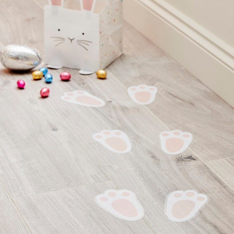 Bunny Footprint Stickers (10 pack)
