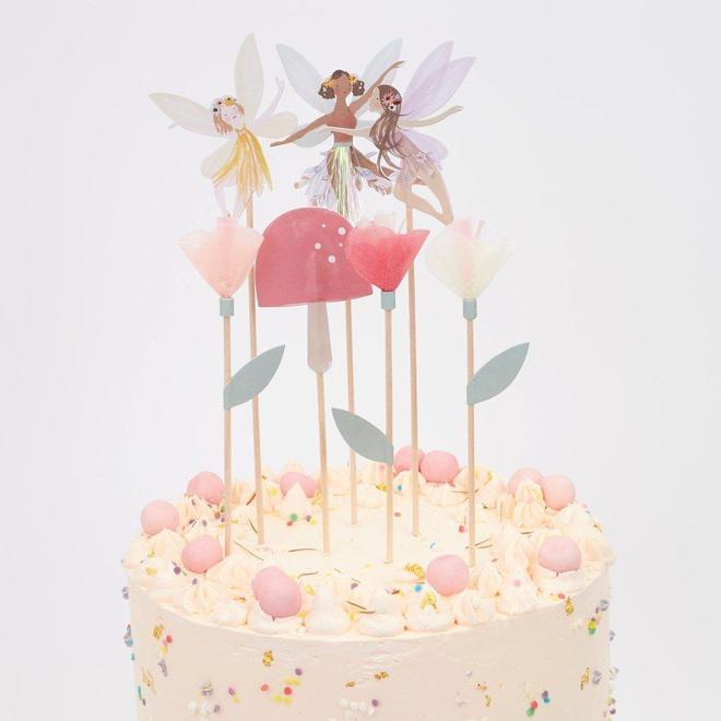 Fairy Cake Topper Set