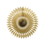 Gold Paper Hanging Fan (40cm)