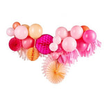 Pink Shimmer Fancy Balloon Garland Kit