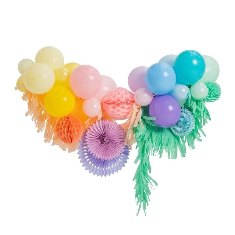 Pastel Rainbow Fancy Balloon Garland Kit