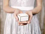 Gold & White Favour Boxes (10 pack)